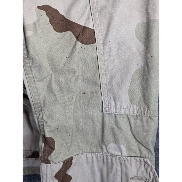 Vintage US Military Coat Mens Large Regular Desert Camouflage Camo Ripstop 90s - Picture 3 of 14